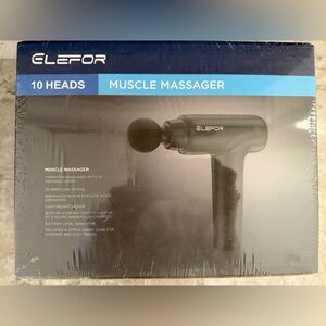 Elefor Deep Tissue Massage Gun - New in Box